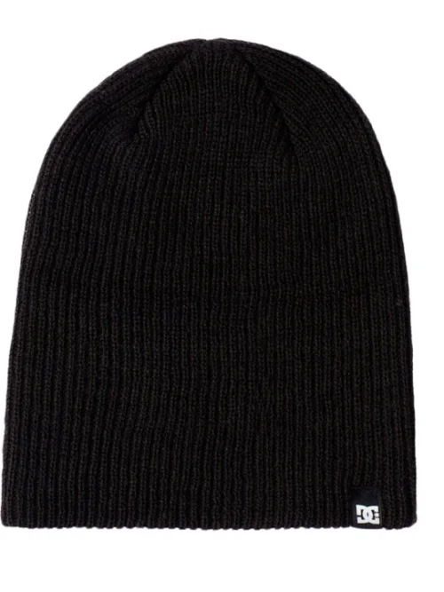 σκούφος σε μαύρο χρώμα από την dc shoes, skully beanie