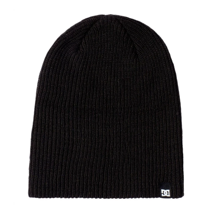σκούφος σε μαύρο χρώμα από την dc shoes, skully beanie