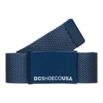 ανδρική ζώνη ιμάντας σε μπλε χρώμα από την dc shoes, web belt 3