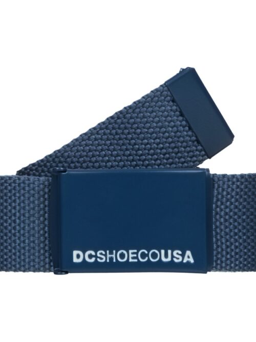 ανδρική ζώνη ιμάντας σε μπλε χρώμα από την dc shoes, web belt 3