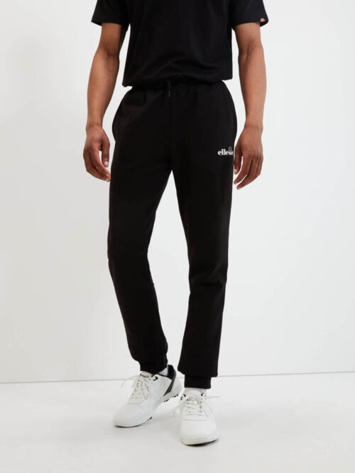 ανδρική φόρμα παντελόνι σε μαύρο χρώμα από την ellesse, cravo 2 joggers