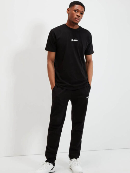 ανδρική φόρμα παντελόνι σε μαύρο χρώμα από την ellesse, cravo 2 joggers