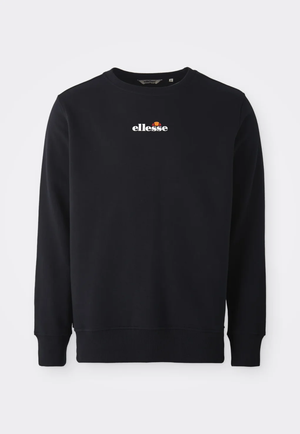 ανδρικό φούτερ σε μαύρο χρώμα χωρίς κουκούλα από την ellesse, kiamto 2 sweatshirt black