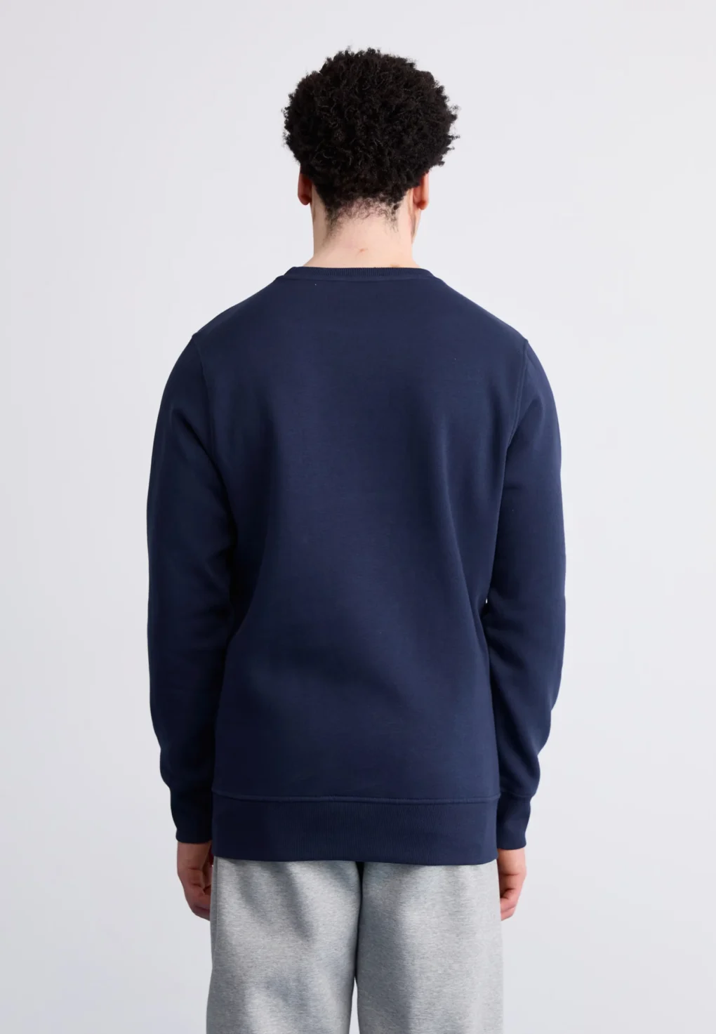 ανδρικό φούτερ σε μπλε χρώμα χωρίς κουκούλα από την ellesse, kiamto 2 sweatshirt navy