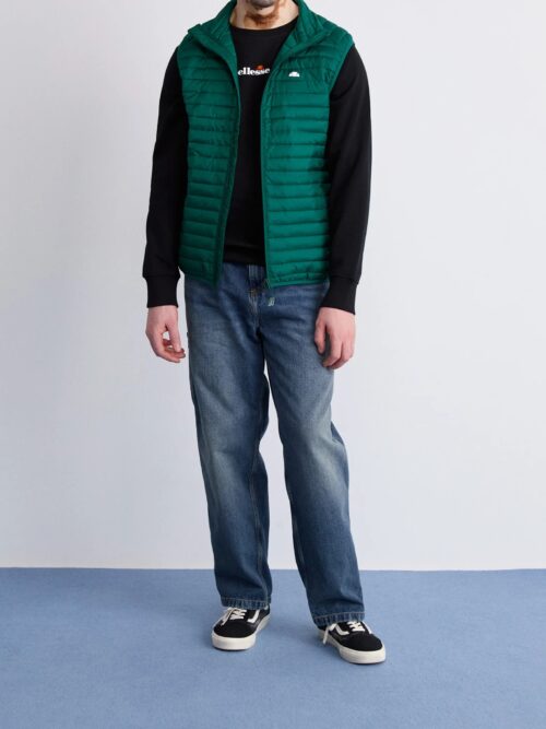 Ellesse Pal Padded Gilet - Dark Green Γιλέκο - Image 3