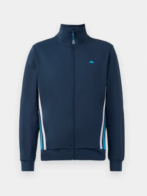 ανδρική ζακέτα σε μπλε σκούρο χρώμα από την ellesse, tosciana track top