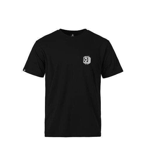 ανδρικό κοντομάνικο μπλουζάκι σε μαύρο χρώμα με τύπωμα στο μπροστινό αι πίσω μέρος από την horsefeathers, asakusa t-shirt