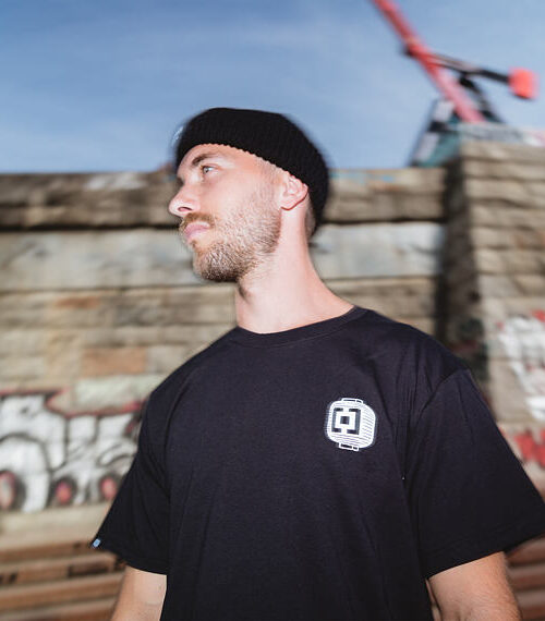 Horsefeathers Asakusa T-shirt Black Ανδρικό Κοντομάνικο - Image 4