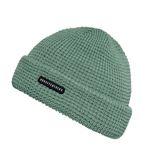 σκούφος σε πράσινο χρώμα από την horsefeathers, ash beanie