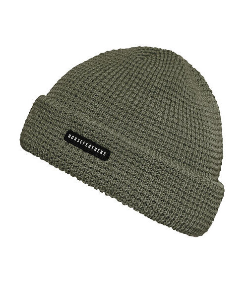 σκούφος σε σκούρο πράσινο χρώμα από την horsefeathers, ash beanie