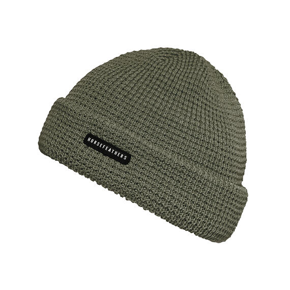 horsefeathers-ash-beanie-iguana σκούφος σε σκούρο πράσινο χρώμα από την horsefeathers, ash beanie