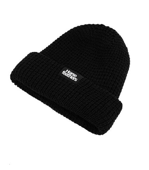 σκούφος σε μαύρο χρώμα από την horsefeathers, buna beanie