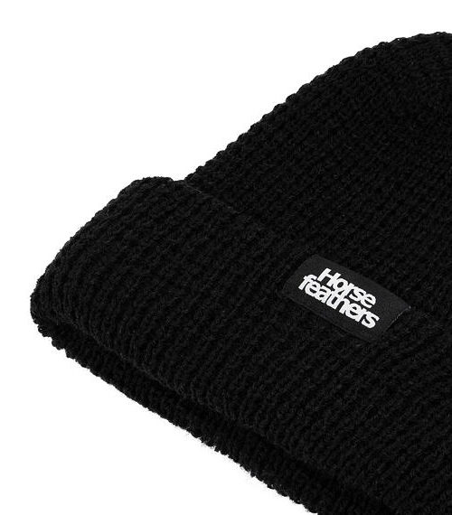 Horsefeathers Buna Beanie Black Σκούφος - Image 5