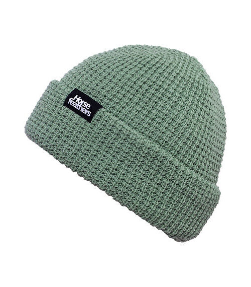 σκούφος σε πράσινο χρώμα από την horsefeathers, buna beanie