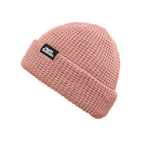 horsefeathers-buna-beanie-lotus σκούφος σε ροζ χρώμα από την horsefeathers, buna beanie