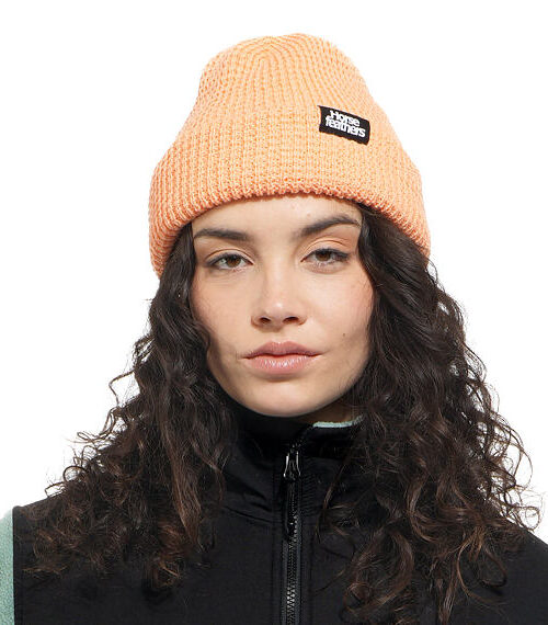 σκούφος σε ροδάκινο χρώμα από την horsefeathers, buna beanie