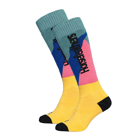 γυναικείες ισοθερμικές κάλτσες σε διάφορα χρώματα από την horsefeathers, capella snow socks blue