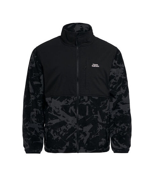 ανδρική φλις ζακέτα σε μαύρο χρώμα από την horsefeathers, duval fleece sweatshirt