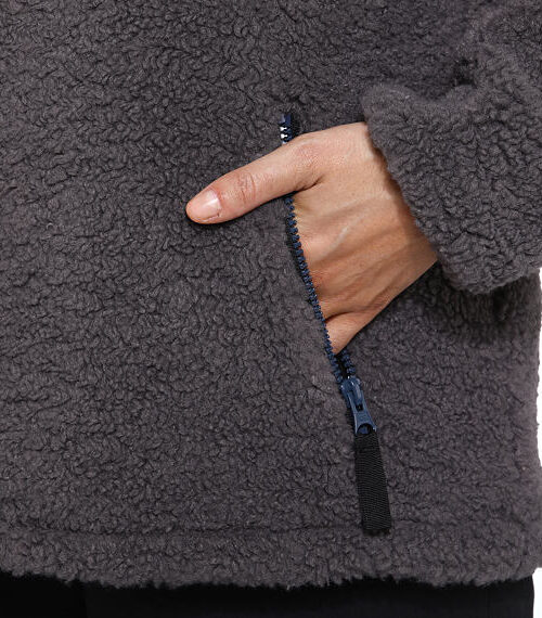 Horsefeathers Elvira Fleece Sweatshirt Iris Γυναικείο Φούτερ - Image 11