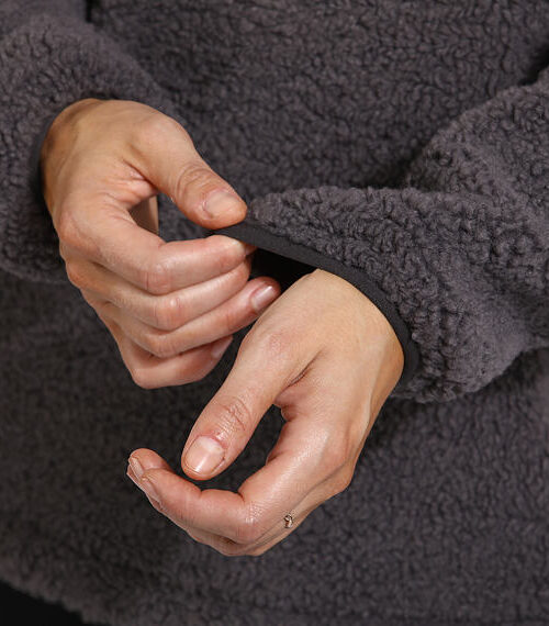 Horsefeathers Elvira Fleece Sweatshirt Iris Γυναικείο Φούτερ - Image 9