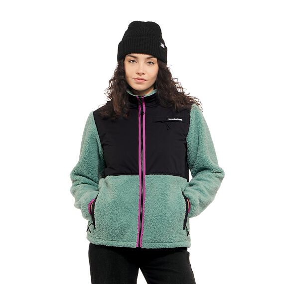 γυναικεία ζακέτα με διχρωμία από την horsefeathers, gema zip fleece sweatshirt