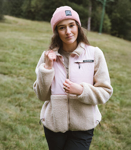 Horsefeathers Gema Zip Fleece Sweatshirt - Lotus Γυναικεία Ζακέτα - Image 7