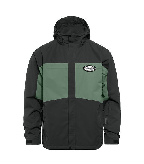 μπουφάν για χιονοδρομία unisex σε πράσινα χρώματα από την horsefeathers, morris jacket