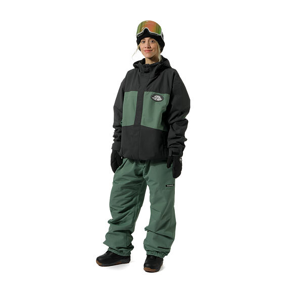 μπουφάν για χιονοδρομία unisex σε πράσινα χρώματα από την horsefeathers, morris jacket