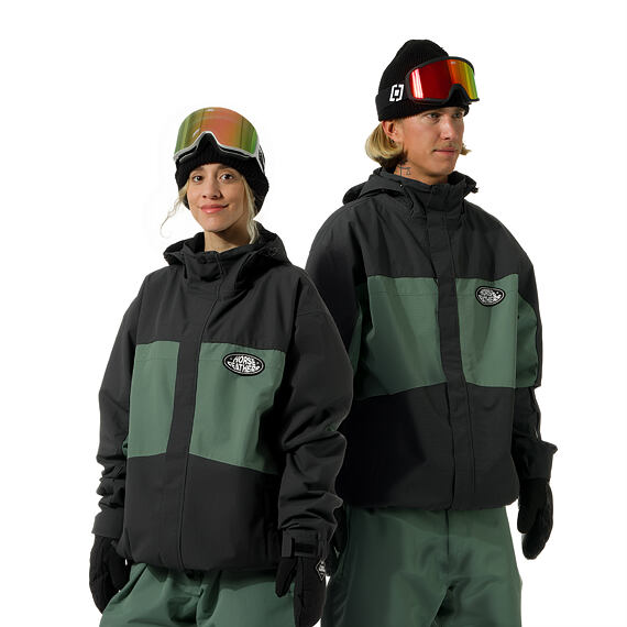 horsefeathers-morris-jacket-phantom-iceberg-green2 μπουφάν για χιονοδρομία unisex σε πράσινα χρώματα από την horsefeathers, morris jacket