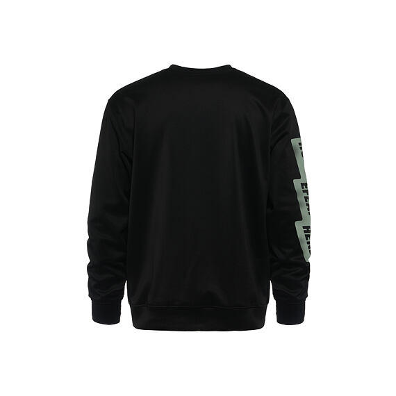 ανδρικό φούτερ σε μαύρο χρώμα με τεχνικό ύφασμα από την horsefeathers, morten sweatshirt