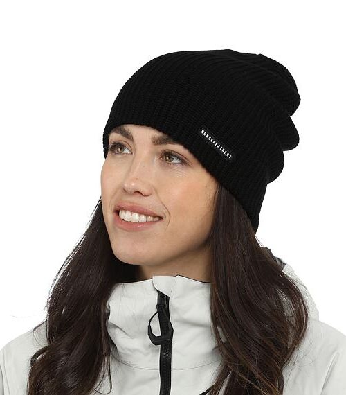 Horsefeathers Paula Beanie Black Σκούφος - Image 3