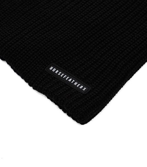 σκούφος σε μαύρο χρώμα από την horsefeathers, paula beanie black