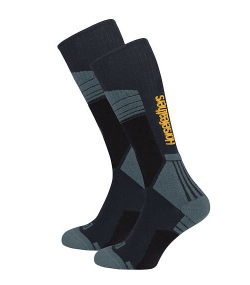 ισοθερμικές κάλτσες σε μπλε σκούρο χρώμα από την horsefeathers, rory thermolite snow socks navy