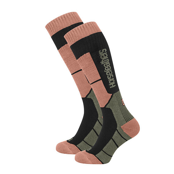 horsefeathers-totia-thermolite-snow-socks-bright-lotus ισοθερμικές κάλτσες σε ροζ χρώμα από την horsefeathers, totia thermolite snow socks iceberg green