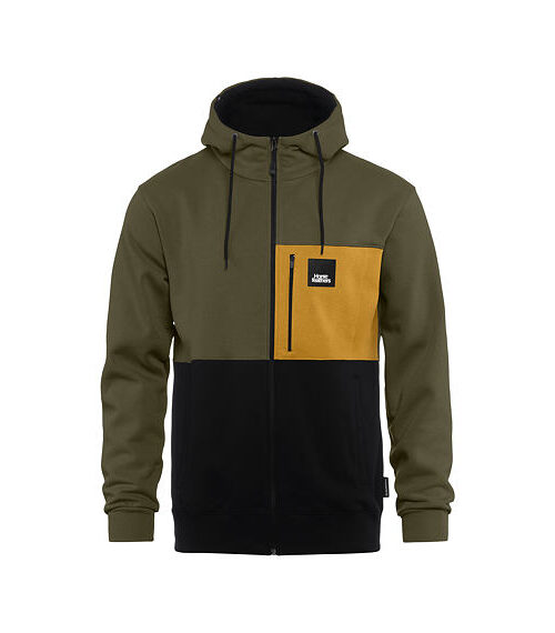 ανδρική ζακέτα με τριχρωμία από την horsefeathers, vick hoodie