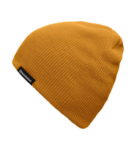 σκούφος σε κίτρινο χρώμα από την horsefeathers, yard beanie amber gold