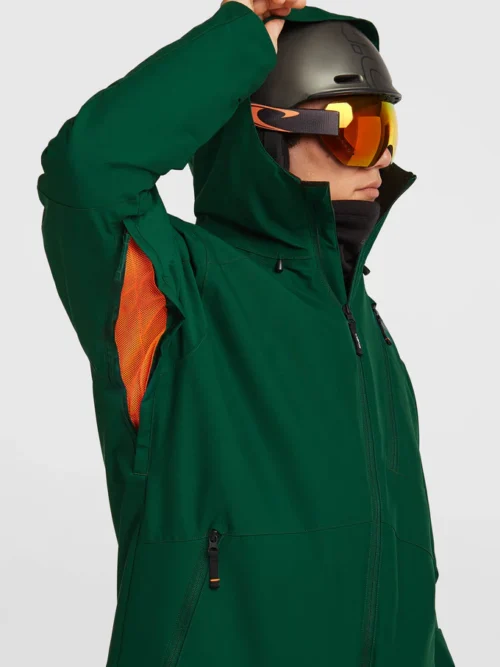 ανδρικό μπουφάν σε πράσινο χρώμα από την o'neill, fwc cruz snow jacket