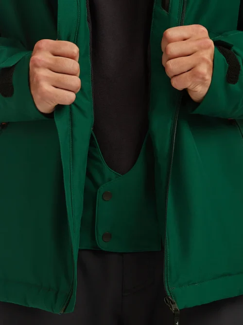 O'neill FWC'Cruz Snow Jacket - Green Ανδρικό Μπουφάν - Image 6
