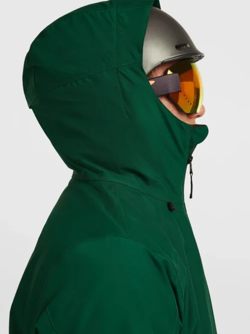 O'neill FWC'Cruz Snow Jacket - Green Ανδρικό Μπουφάν - Image 7