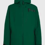 ανδρικό μπουφάν σε πράσινο χρώμα από την o'neill, fwc cruz snow jacket