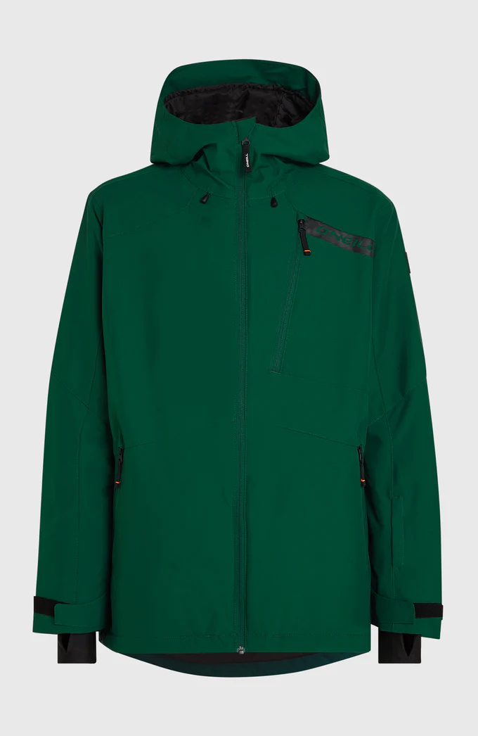 ανδρικό μπουφάν σε πράσινο χρώμα από την o'neill, fwc cruz snow jacket