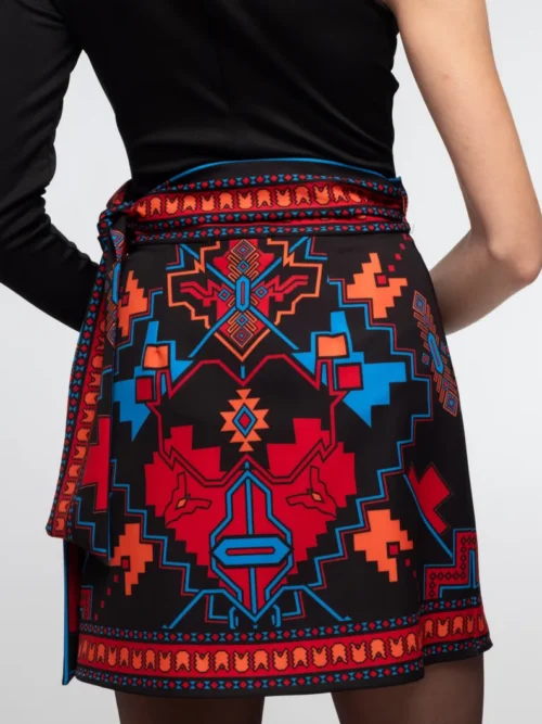 Peace & Chaos Chronicle Wrap Skirt Φούστα - Image 5