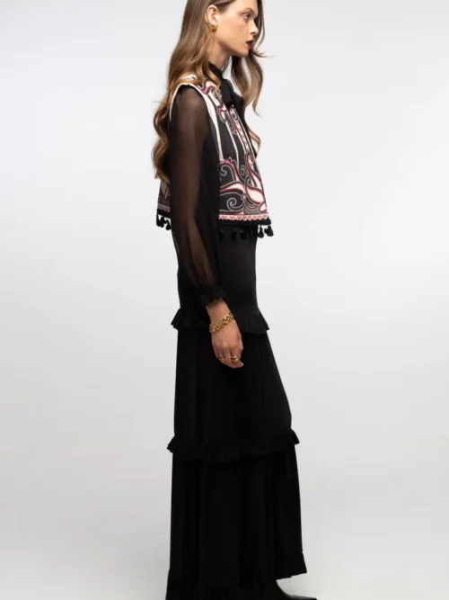 Peace & Chaos Lyrical Vest Γυναικείο Γιλέκο - Image 4