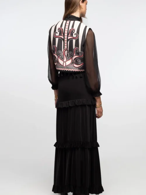 Peace & Chaos Lyrical Vest Γυναικείο Γιλέκο - Image 5