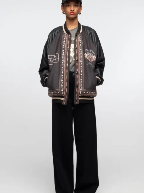 Peace & Chaos Opulence Bomber Γυναικείο Μπουφάν - Image 3