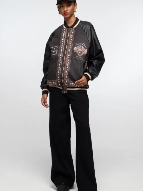 Peace & Chaos Opulence Bomber Γυναικείο Μπουφάν - Image 4