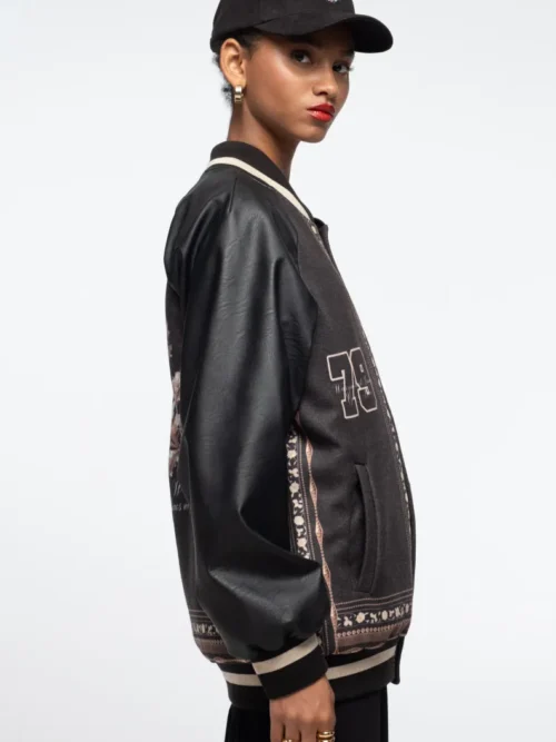 Peace & Chaos Opulence Bomber Γυναικείο Μπουφάν - Image 7