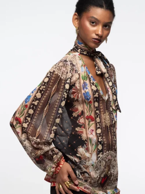 Peace & Chaos Opulence Top Γυναικείο Πουκάμισο - Image 11