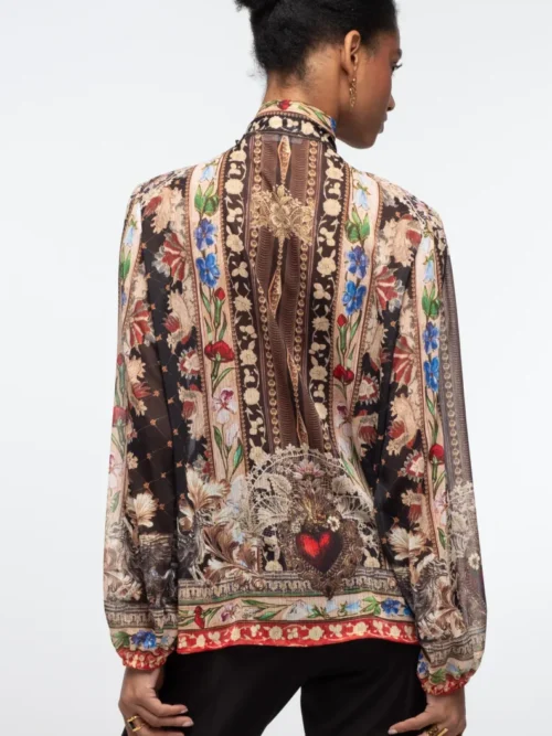 Peace & Chaos Opulence Top Γυναικείο Πουκάμισο - Image 12