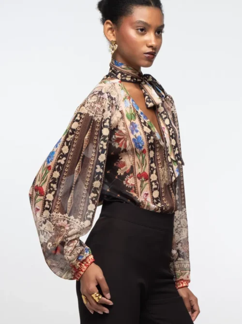 Peace & Chaos Opulence Top Γυναικείο Πουκάμισο - Image 5